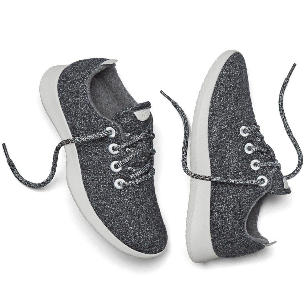 Allbirds Women\'s Wool Runners - Sneakers Dark Grey - SYG530128